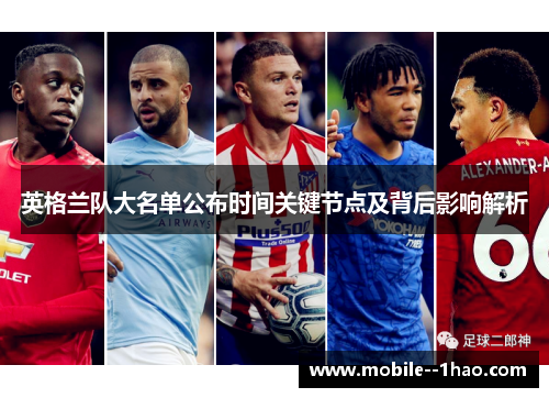 英格兰队大名单公布时间关键节点及背后影响解析 英格兰队大名单公布时间关键节点及背后影响解析